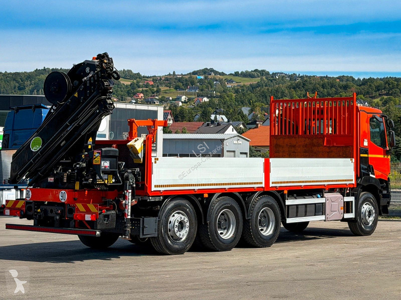 Camión Renault C430 Pritsche 7,10 m  HIAB 211...