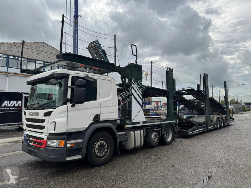 Camión Scania P410 RHD 6X2 EURO 6 + HUNWICK 3...