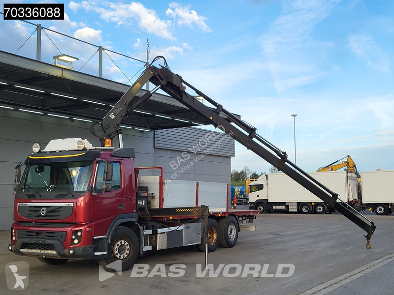 Camión Volvo 6X2 HIAB 144EHIDVO Crane Kran...
