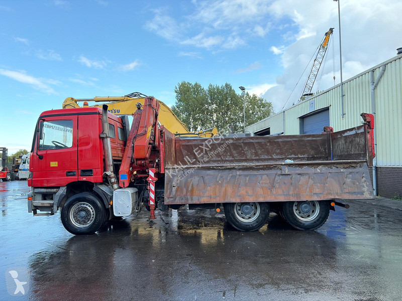 Camión Mercedes 2643 Kipper Crane Effer 250 6x4...