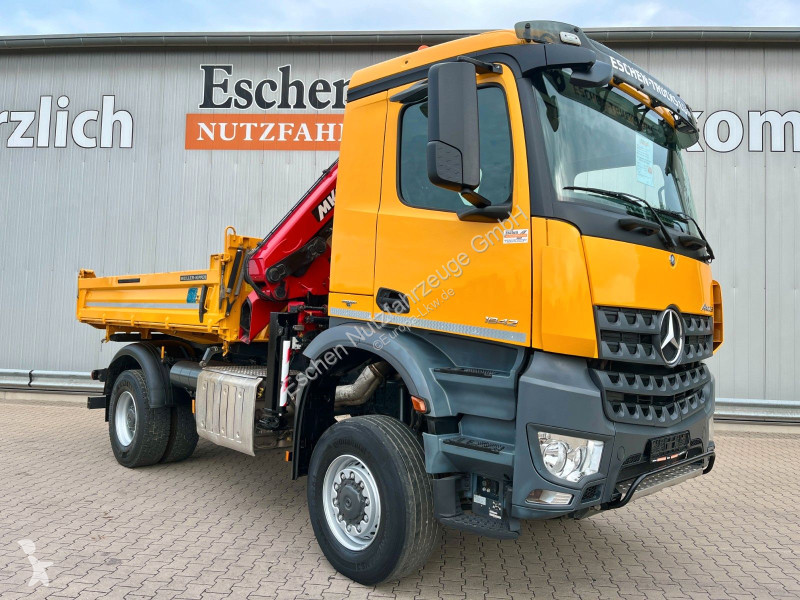 Kamion Mercedes 1842 BB 4x4 Meiller*MKG...