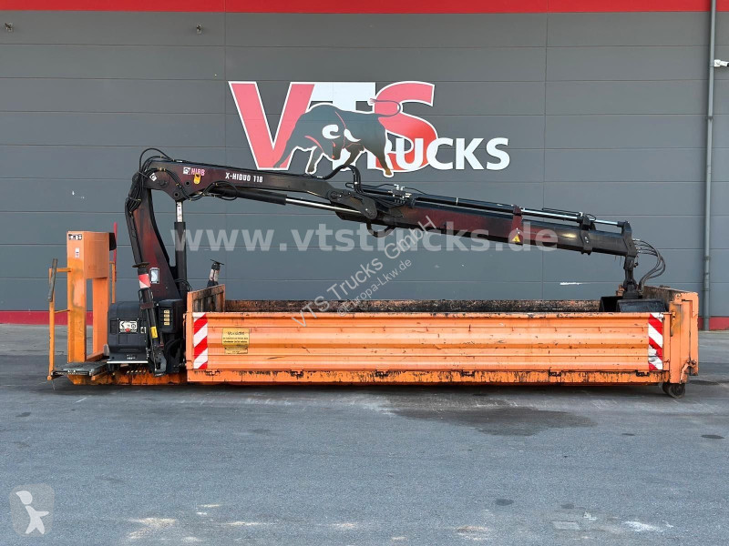 Kamion  Lübben P65/StBW Abrollcontainer + HIAB...