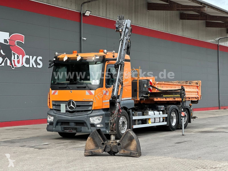 Kamion Mercedes 2546L 6x2 Lenk-/Lift Abroller...