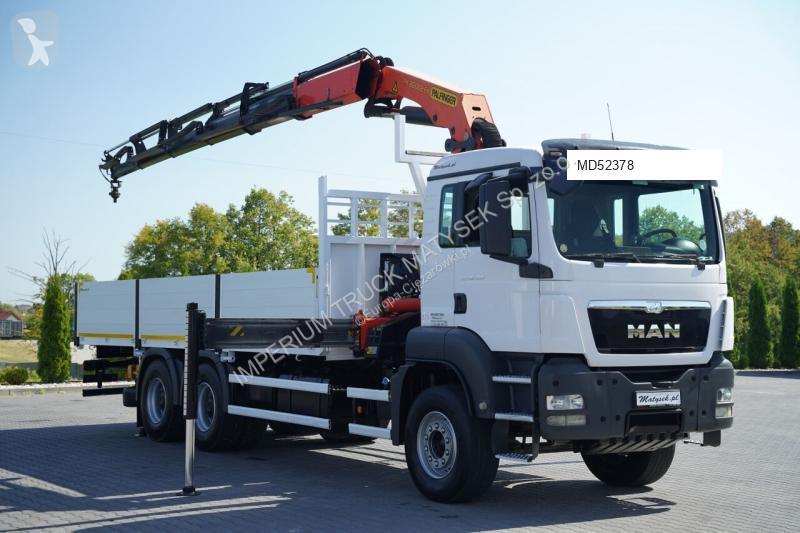 Kamion MAN TGS 26.360 / 6x4 / SKRZYNIA  - 7 M /...