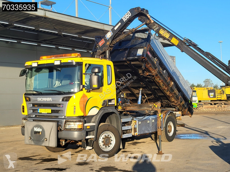 Camión Scania P 4X4 NL-Truck 4x4 Big-Axle HMF...