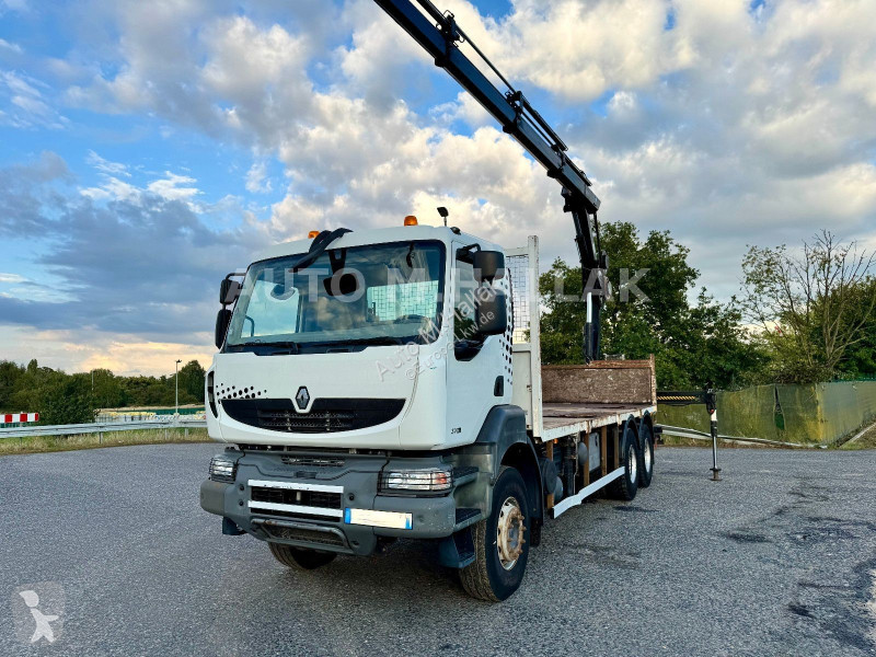 Teherautó Renault KERAX 370 DXi 6x4 Kran Hiab...