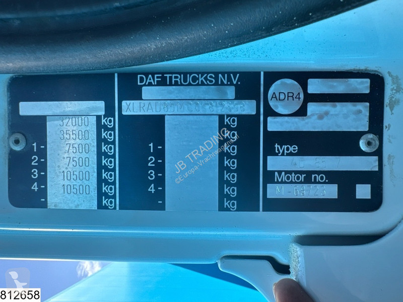 Teherautó DAF 360 8x4, Manual, Stetter 9m3,...