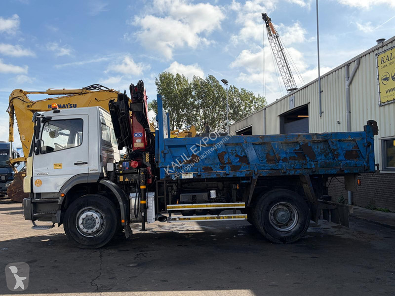 Camión Mercedes 1829 HMF 1563-K3 Crane + Remote...