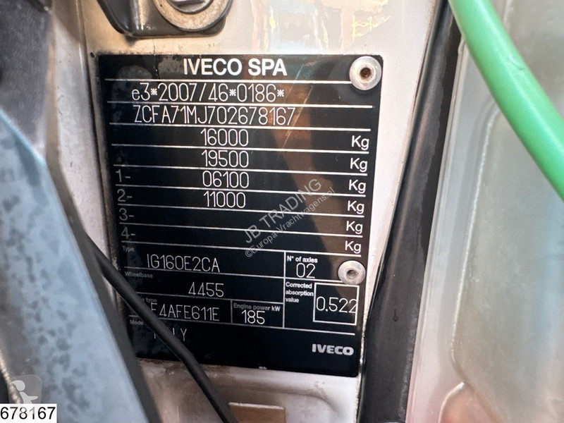 Teherautó Iveco 160-250 EURO 6, Carrier Supra,...