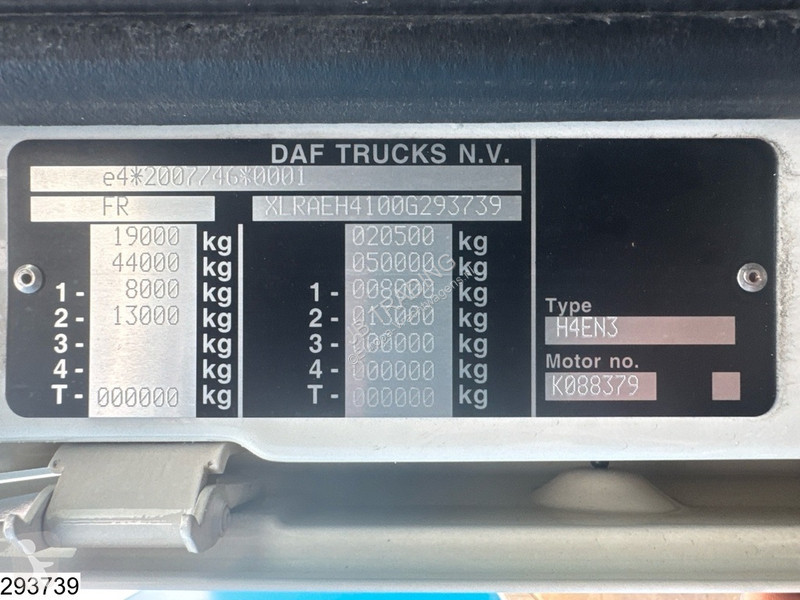 Camión DAF 450 EURO 6d, ACC, Standairco, BDF
