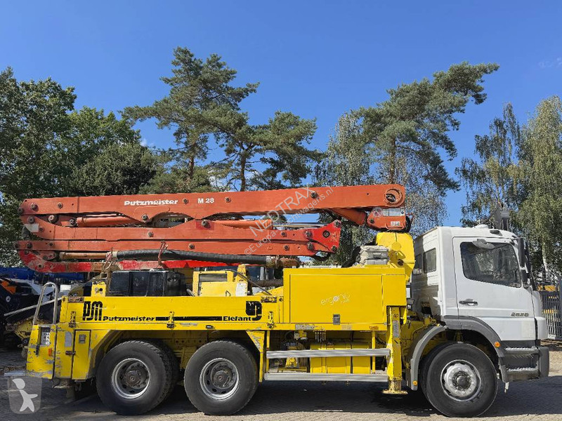 Camion Mercedes 2628 6X4 Putzmeister M28