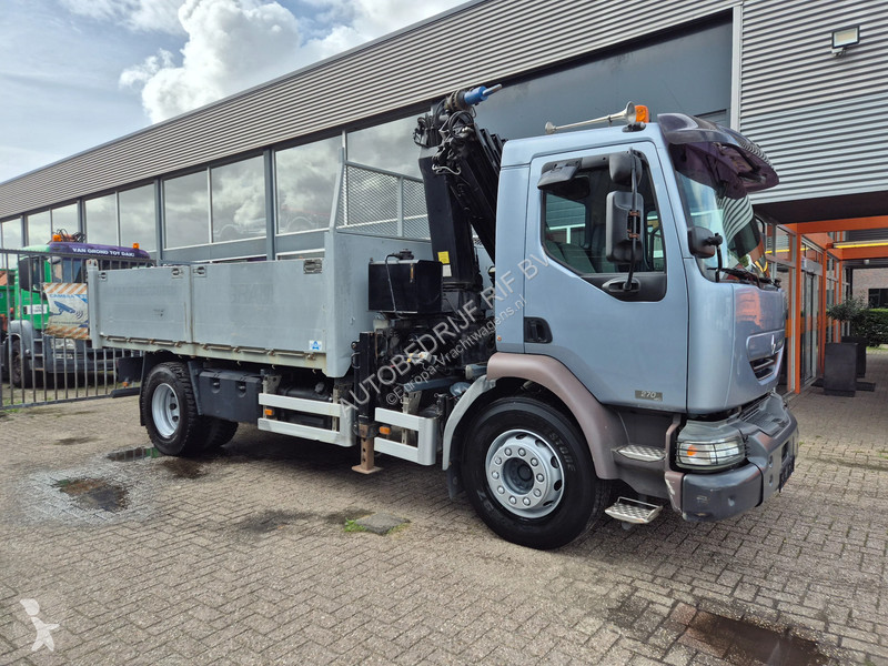 Camión Renault Midlum DCI/ 12 TM Krane Remote/...