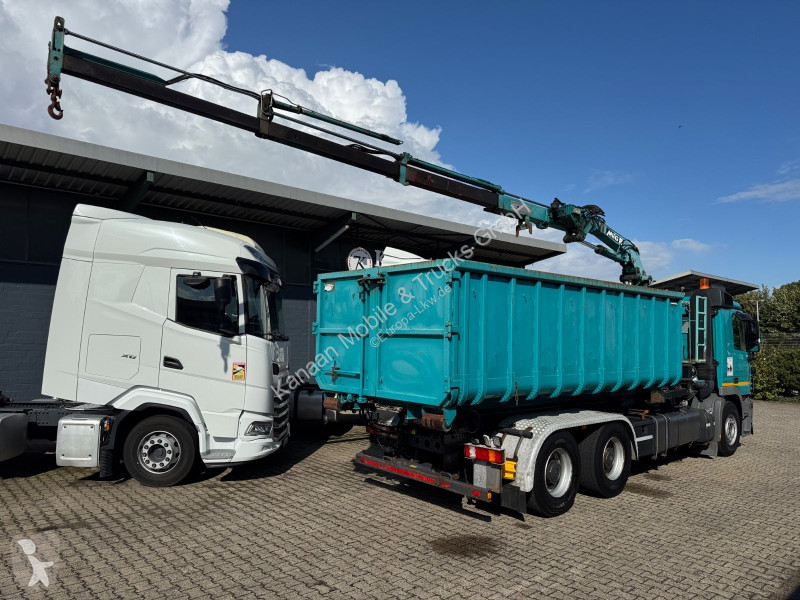 Camión Mercedes 2632 6x4 Meiller Abroller KRAN...
