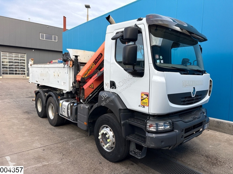 Renault 410 Dxi 6x4, Palfinger, Tri-benne,...