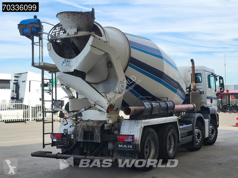 Camião MAN 32.420 8X4 Stetter 9m3 Full Steel...