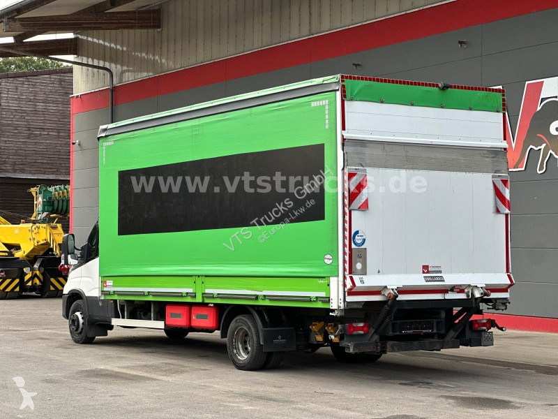 Camion Iveco 70 C Pritsche-Plane Laddebordwand