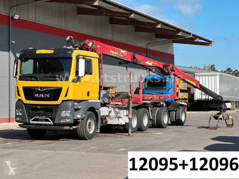 MAN 33.540 6x4 BL  Langholz TAJFUN truck