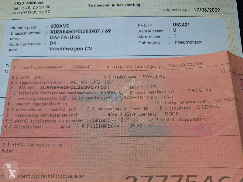 Грузовик DAF 220