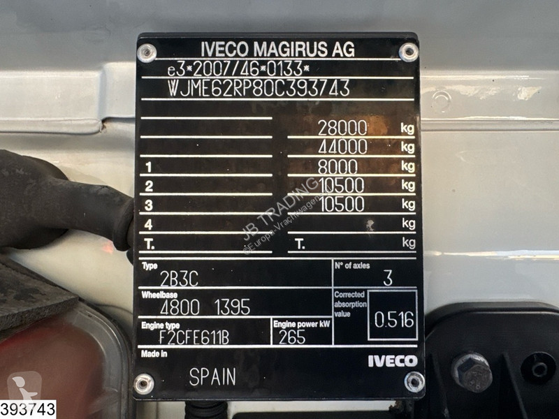 Lastbil Iveco 360 X-way 6x4, Palfinger, Remote,...