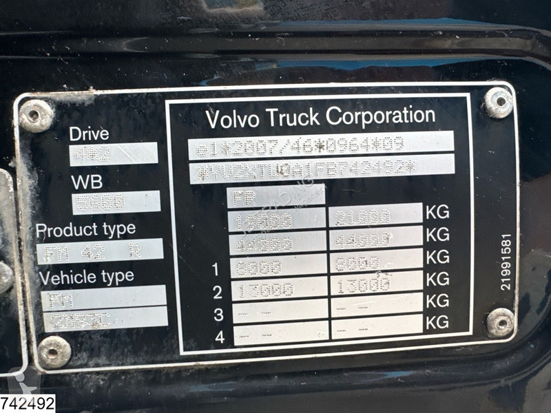 Lastbil Volvo 420 EURO 6, ACC, Lohr