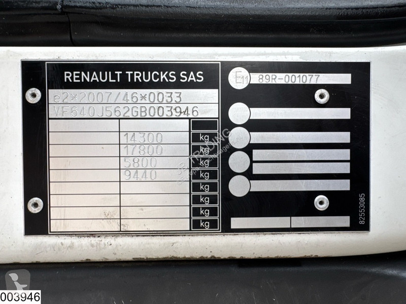 Lastbil Renault D 14 210 EURO 6