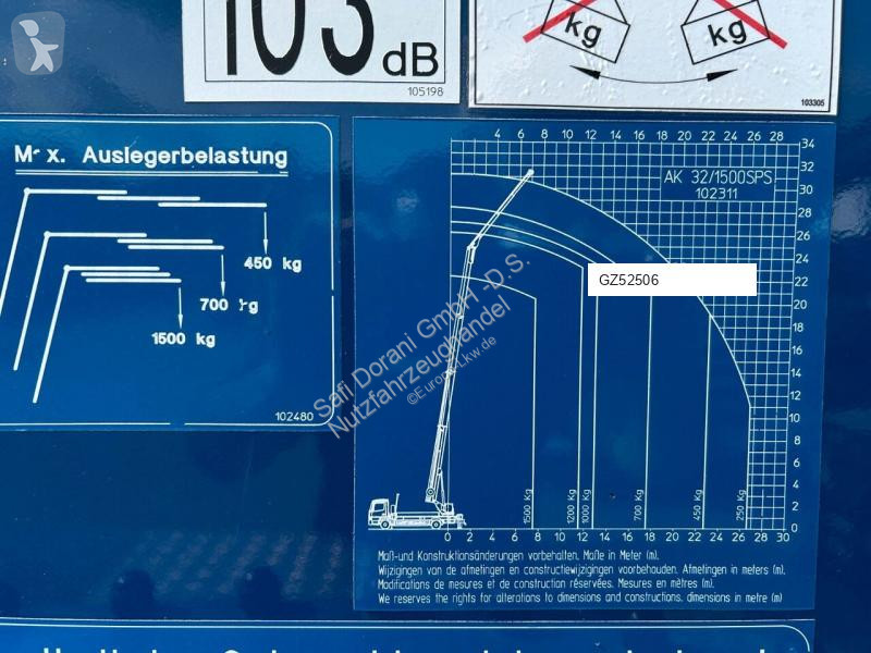 Camião Mercedes AK32/1500+Winde