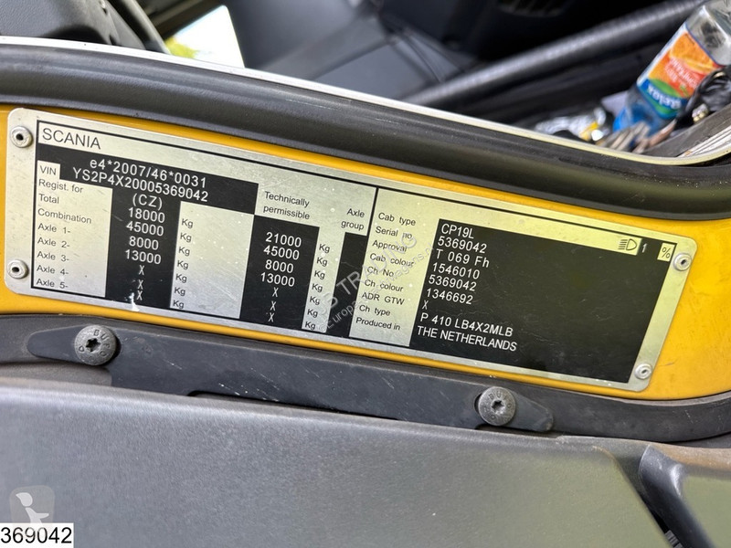 Camión Scania 410 EURO 6, Retarder, Kässbohrer...