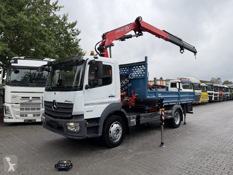 Camión Mercedes 1623 4X2 Kran Fassi F135