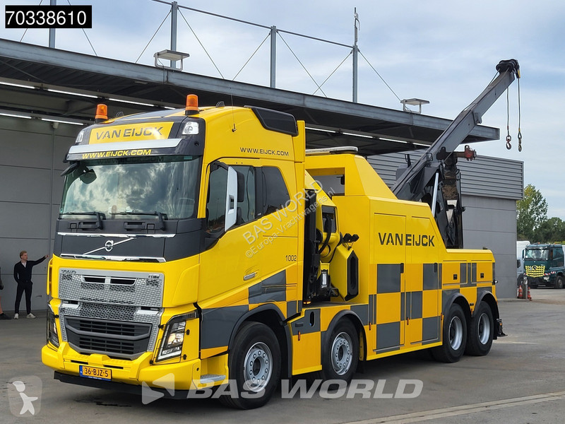 Camión Volvo 750 8X4 NL-Truck HIAB 1058 Miller...