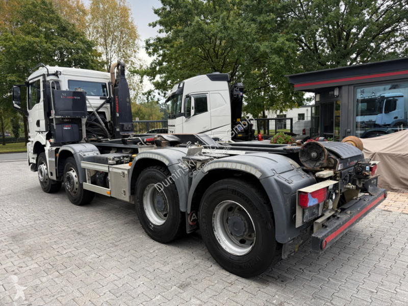 شاحنة MAN TGS 35.470 8X4 BB Haken Multilift