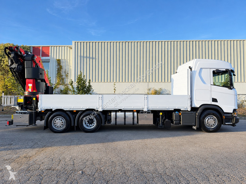 Lastbil Scania R500 XT Palfinger Kran PK53002 +...
