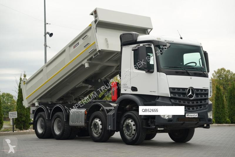 Камион Mercedes AROCS 3240 / 8x4 / WYWROTKA -...