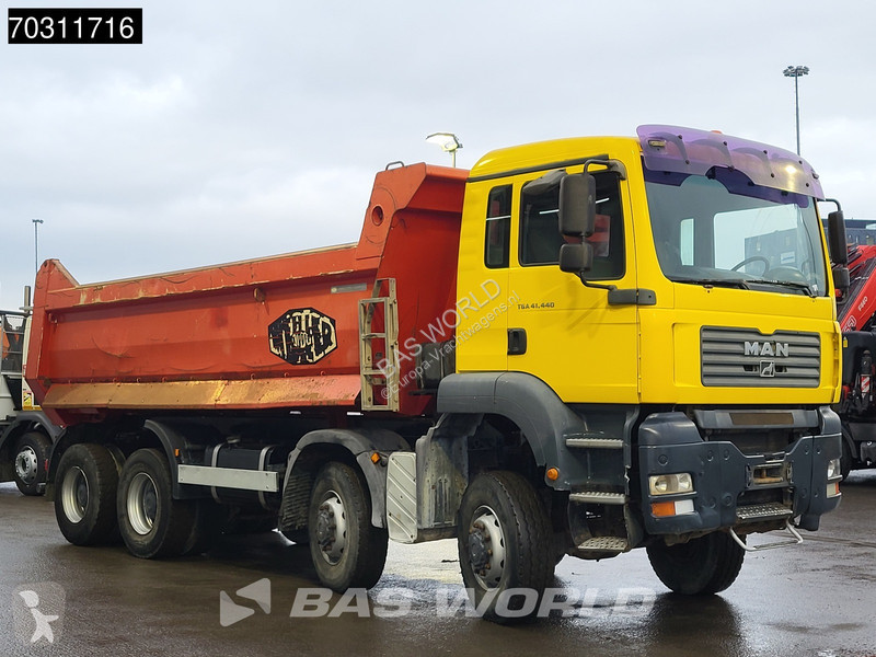 MAN 41.440  8X8 8x8 18m3 Meiller tipper...