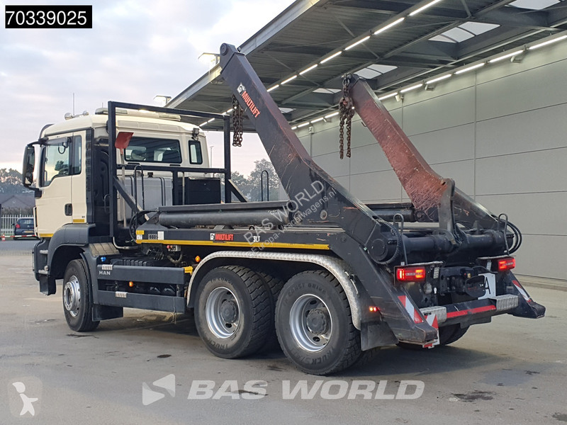 MAN 26.460 6X4 Full Steel Big-Axle Hiab Skip...