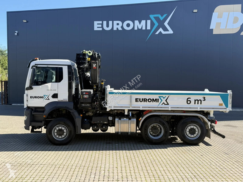 MAN 28.440  28.440 6x4-4 3-Seiten-Kipper Hiab...