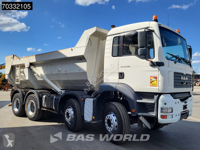 MAN 35.390 8X4 19m3 tipper Steelsuspension...