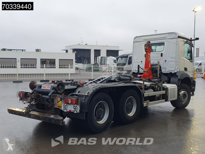Kamion Mercedes 2640 6X4 Dalby containersystem...