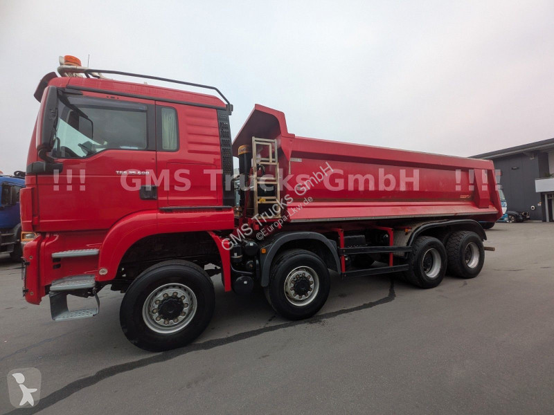 MAN 35.500 / 8X6 / 18 Kubik Mulde / MOTOR NEU...