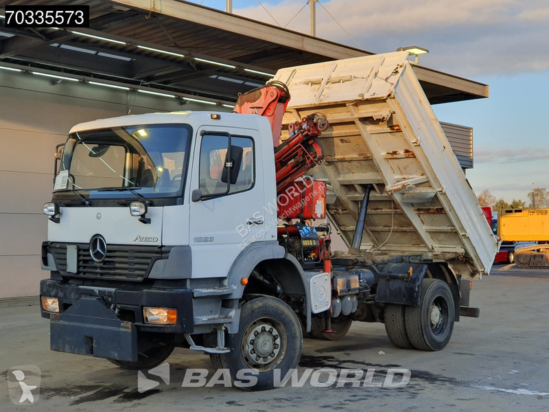 Kamion Mercedes 1823 4X4 Ferrari 710 A4 Crane...