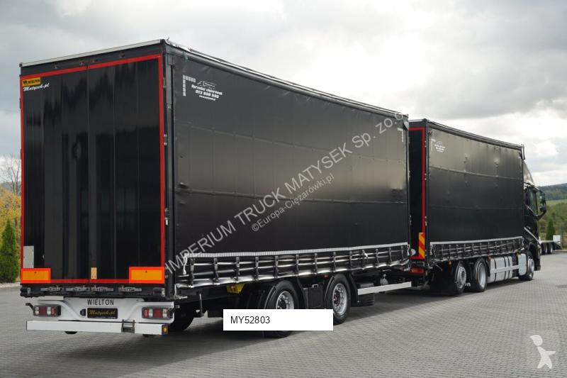 Kamion Volvo FH 460 / ZESTAW TANDEM / 120 M3 /...