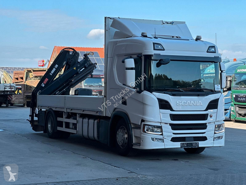 Kamion Scania P320 4x2   Pritsche/HIAB XHiDOU...