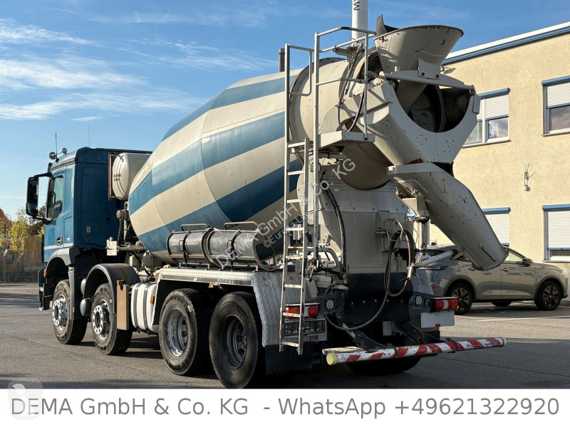 Kamion Mercedes 3236*8x4*E6c*Klima*Stetter 9m³*