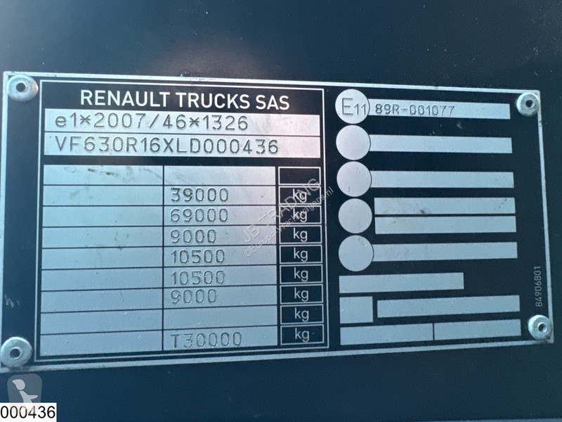 Renault C 430 8x4, EURO 6, Retarder, Hiab,...