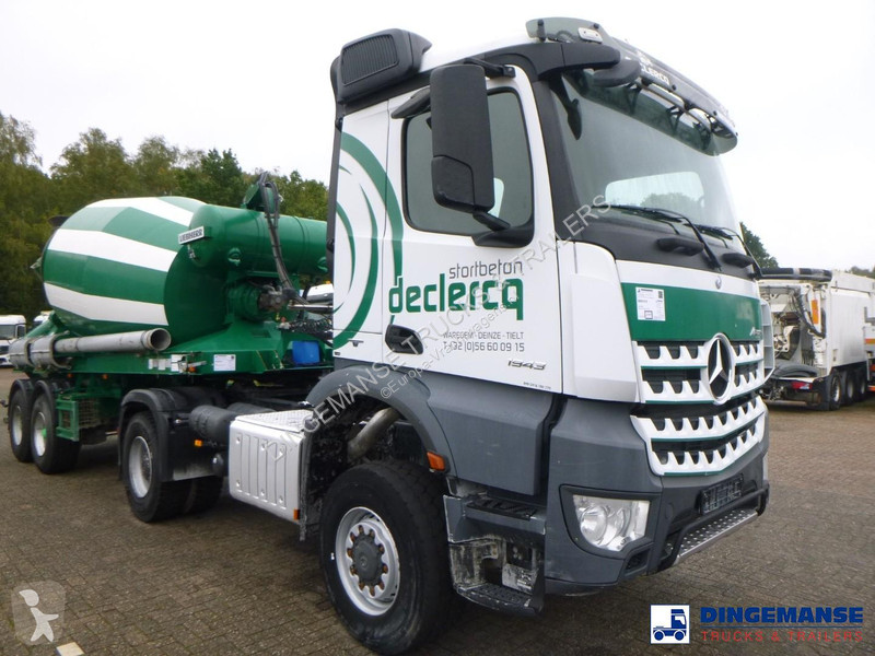 Kamion Mercedes 1943 4x4 Euro 6 + Liebherr...