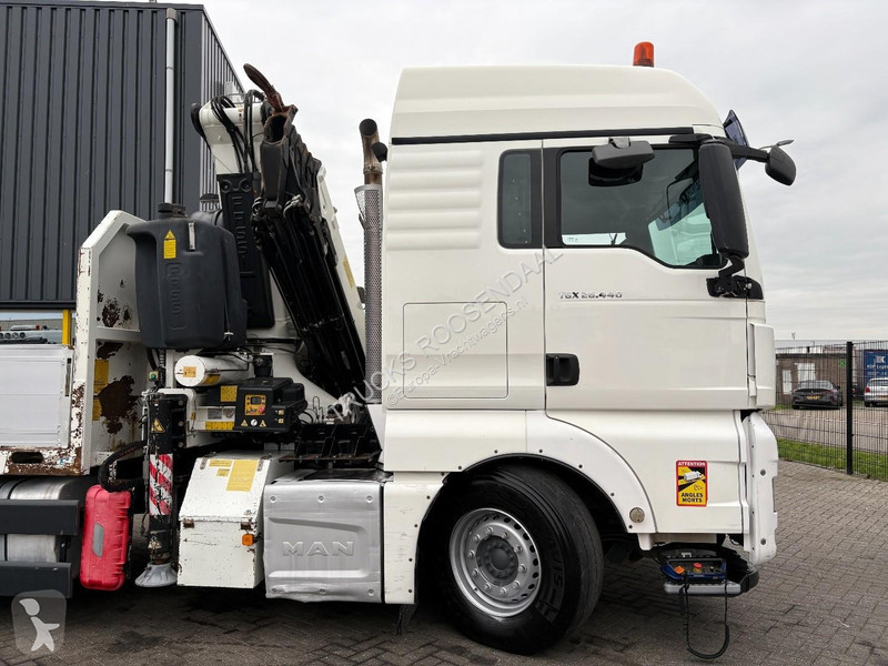 شاحنة MAN TGX + FASSI F 455 A---6X EXT. +...