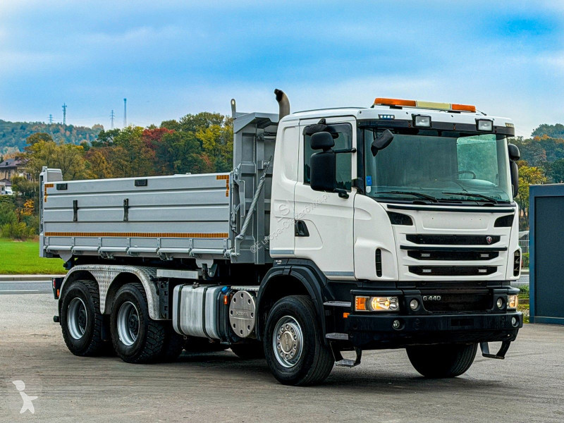 Kamion Scania 440 Kipper 5,00m * 3 Seiten * 6x4...