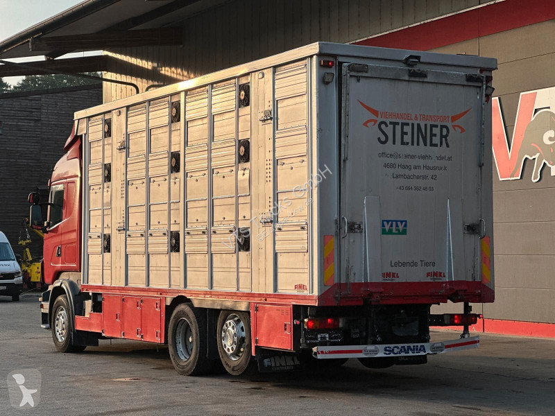 Kamion Scania 6x2 LL 3.Stock FINKL Viehw. +...