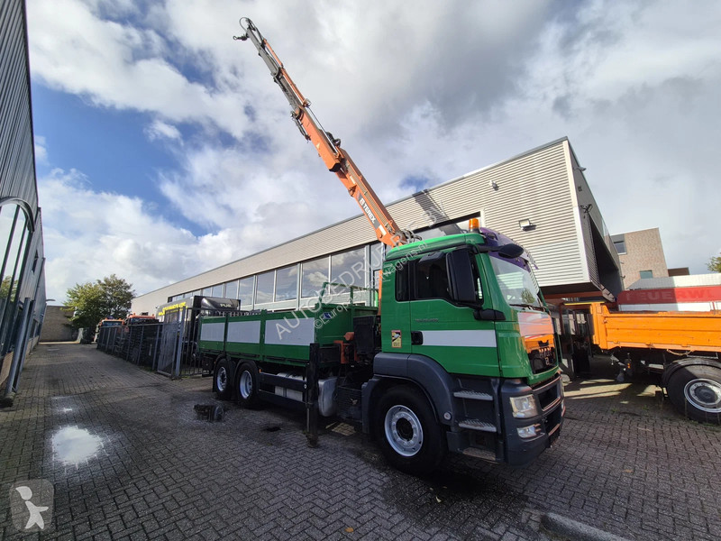 Lastbil MAN 26.400 6X2 Pritsche/ Crane Terex...
