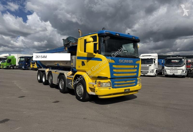 Scania G490 CB 10x4 Isol. Kipper truck