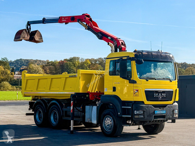 MAN TGS 33.360 KIPPER 5,00m EPSILON Q150Z84 *...